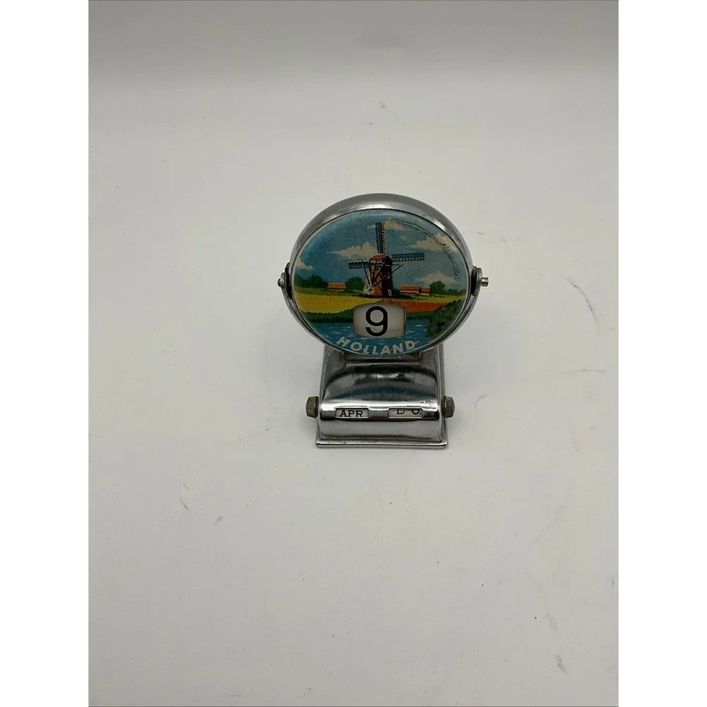 vintage Holland souvenir perpetual desk calendar